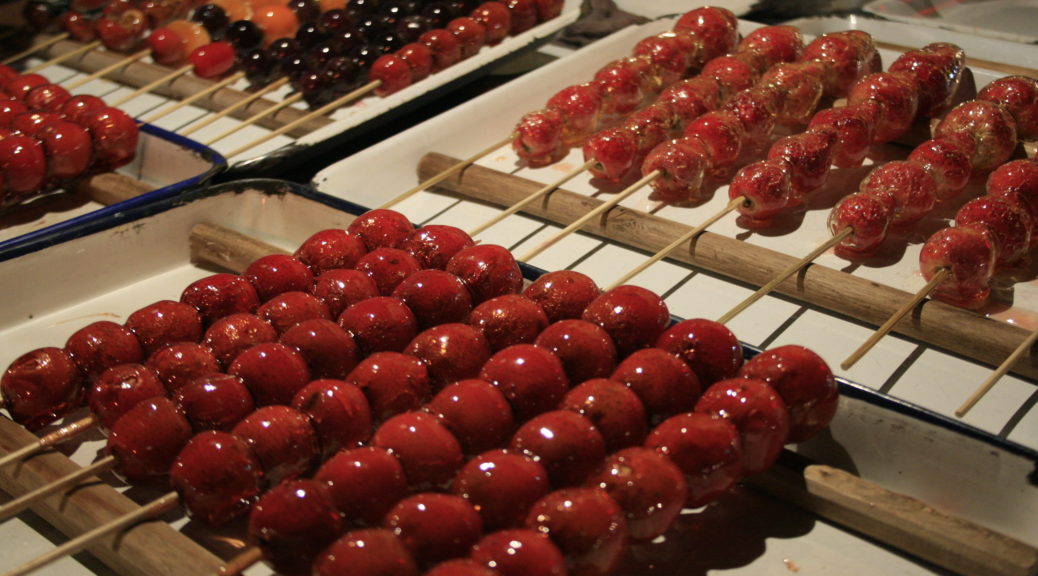 bīngtáng húlú Candied Haw in a Stick 冰糖葫芦 MOVABLE FEASTS